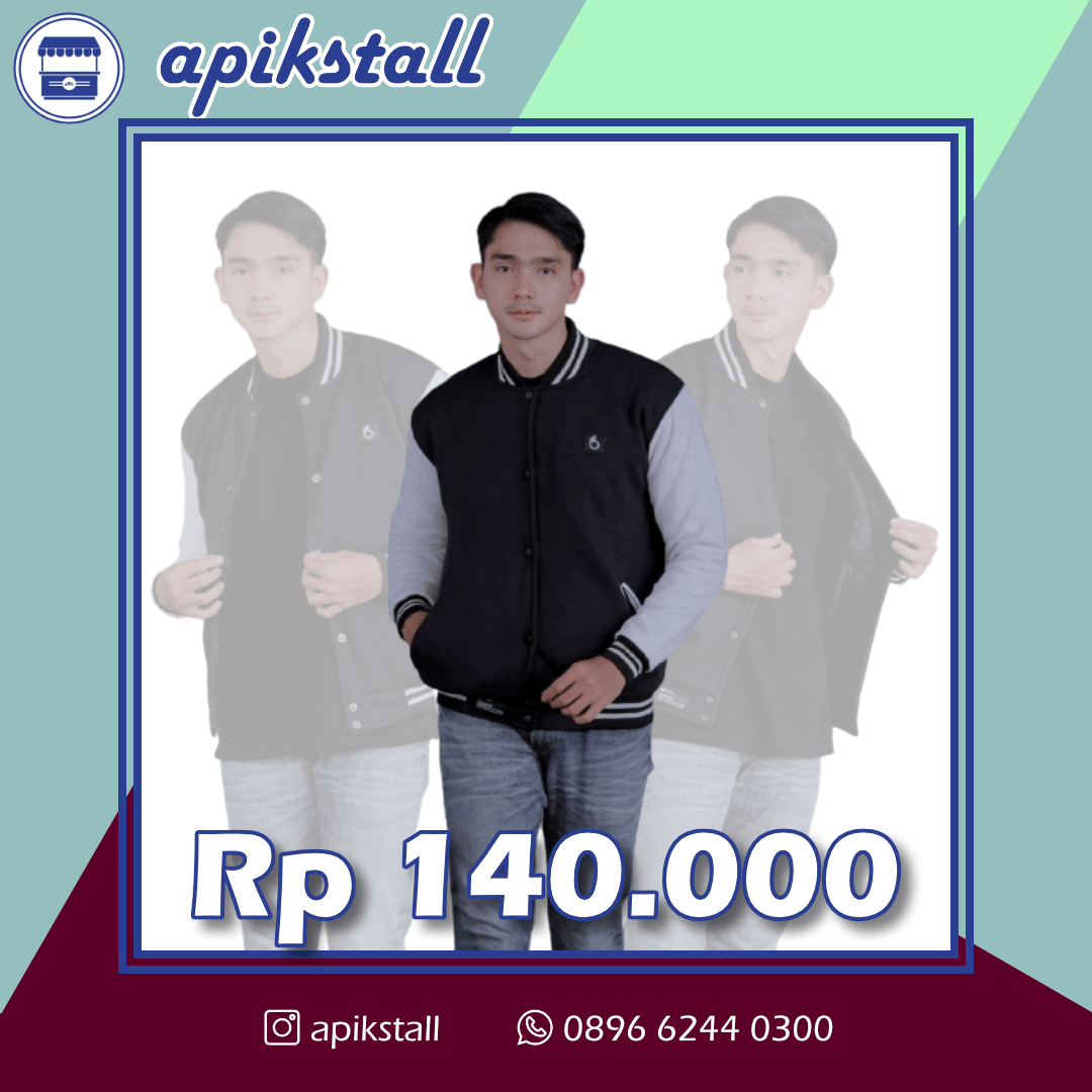 VARSITY BASEBALL SIMPLE JACKET DISTRO THE BOJIEL ORIGINAL 