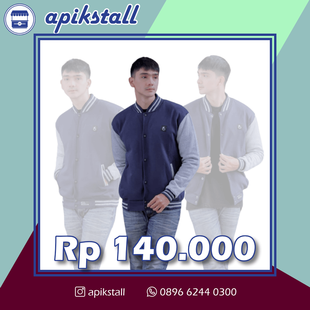 VARSITY BASEBALL SIMPLE JACKET DISTRO THE BOJIEL ORIGINAL 